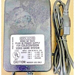 Coleco 55416 Coleco Vision System Power Supply Tested